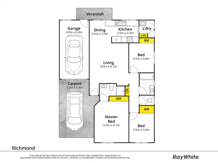 Floorplan of Homely villa listing, 2/176 March Street, Richmond NSW 2753