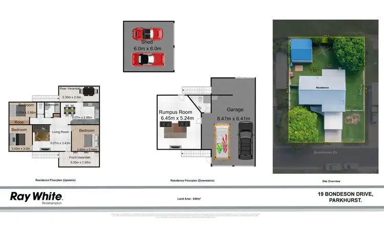 Floorplan of Homely house listing, 19 Bondeson Drive, Parkhurst QLD 4702
