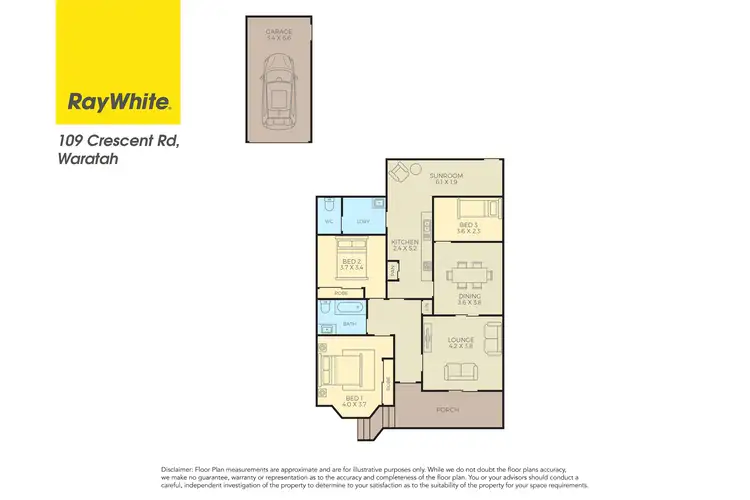 Floorplan of Homely house listing, 109 Crescent Road, Waratah NSW 2298