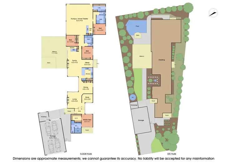 Floorplan of Homely house listing, 2 Hakea Place, Rowville VIC 3178