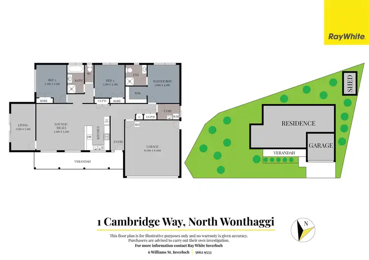 Floorplan of Homely house listing, 1 Cambridge Way, Wonthaggi VIC 3995