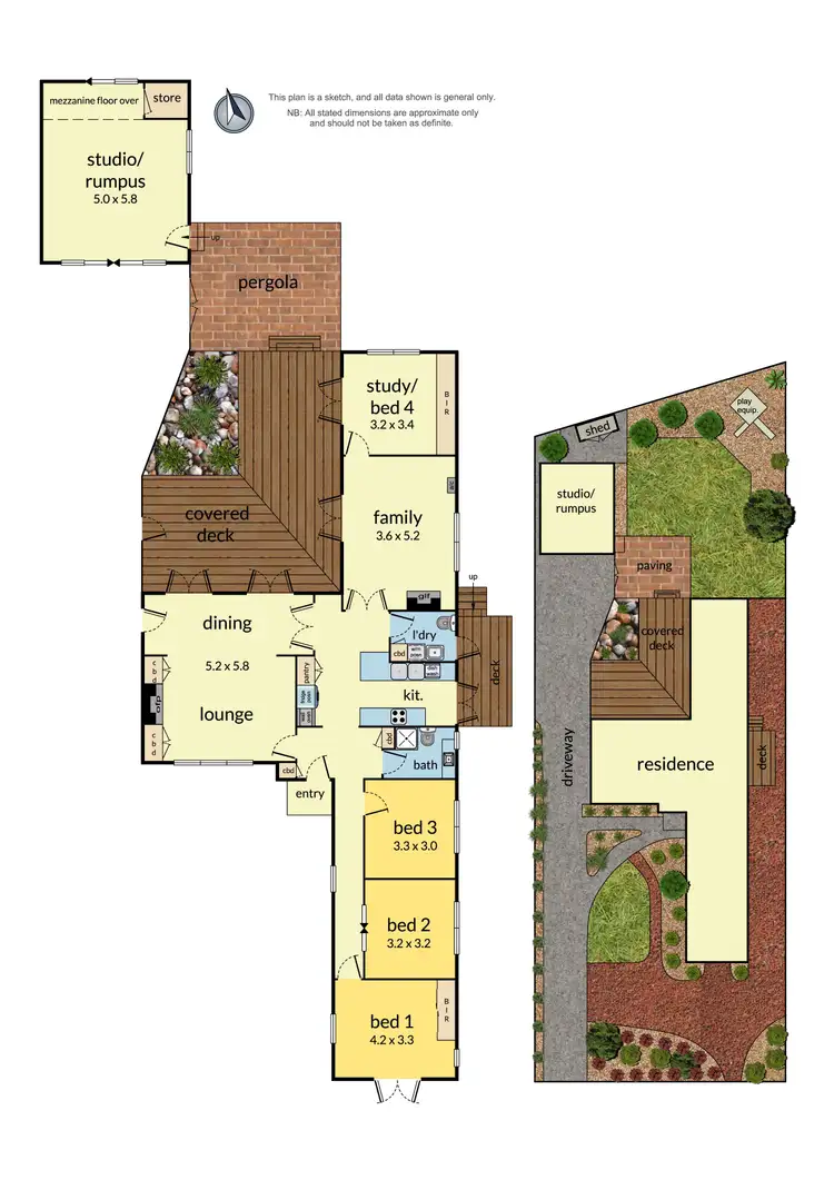 Floorplan of Homely house listing, 4 Hardidge Street, Croydon VIC 3136