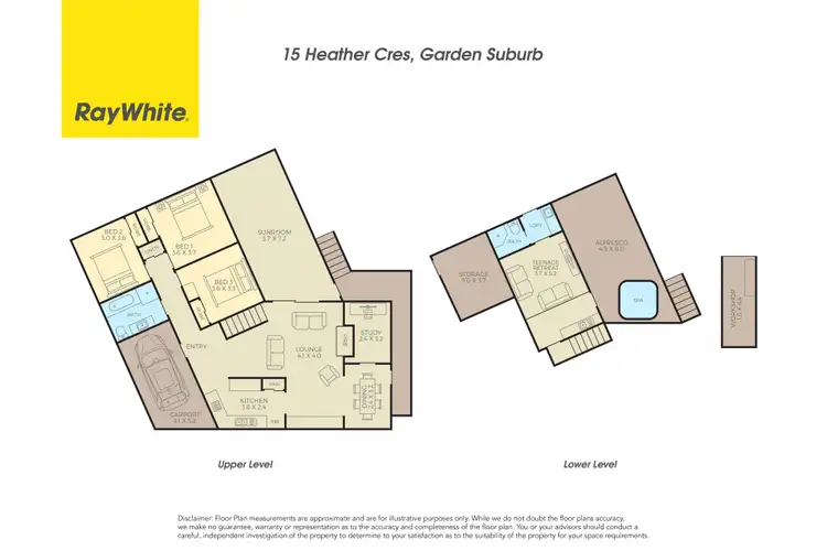 Floorplan of Homely house listing, 15 Heather Crescent, Garden Suburb NSW 2289