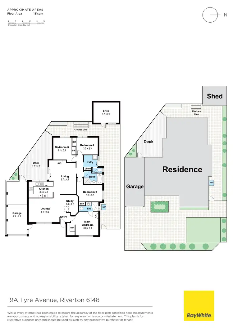 Floorplan of Homely house listing, 19a Tyre Avenue, Riverton WA 6148