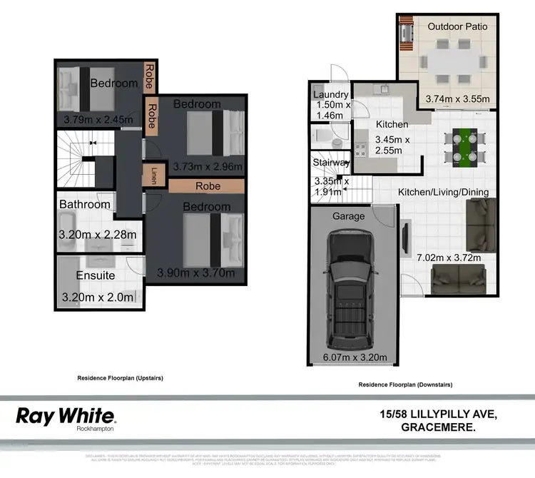 Floorplan of Homely house listing, 15/58 Lillypilly Avenue, Gracemere QLD 4702