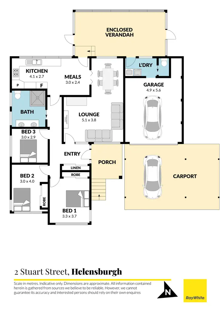 Floorplan of Homely house listing, 2 Stuart Street, Helensburgh NSW 2508