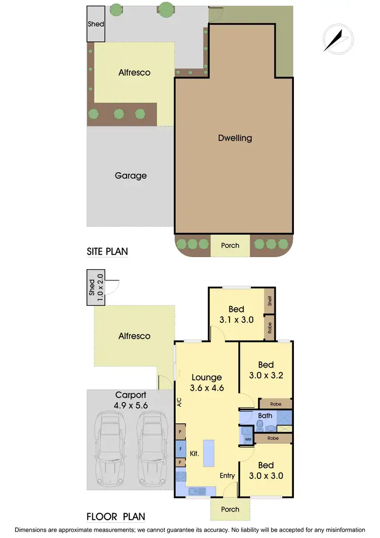 Floorplan of Homely house listing, 3 Delwyn Close, Thomastown VIC 3074