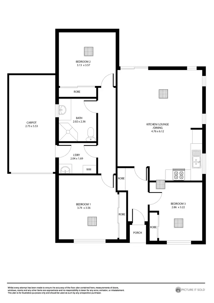 Floorplan of Homely house listing, 2 Matelot Street, Seaford Meadows SA 5169