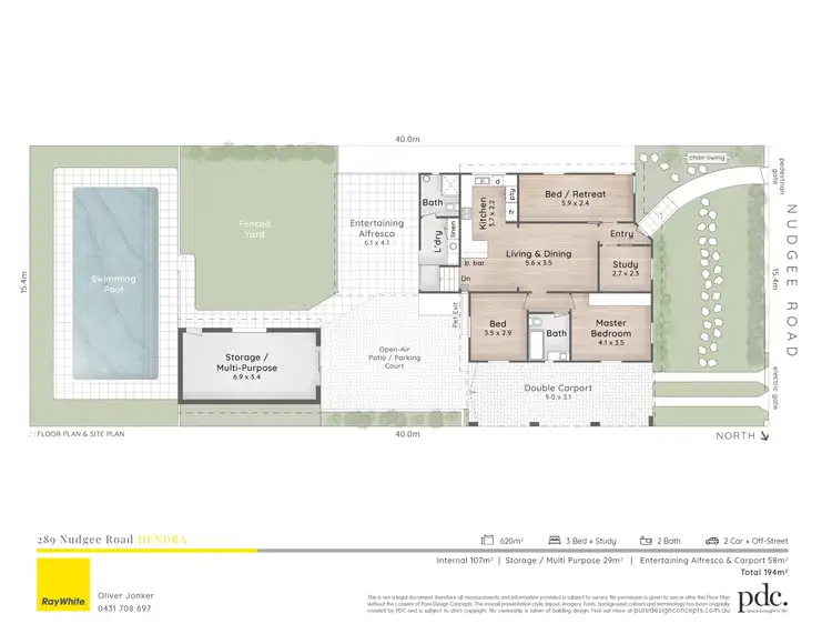 Floorplan of Homely house listing, 289 Nudgee Road, Hendra QLD 4011