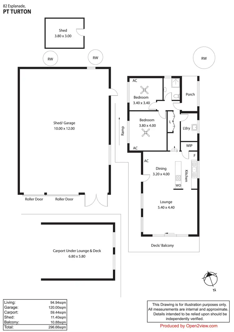 Floorplan of Homely house listing, 82 Esplanade, Point Turton SA 5575
