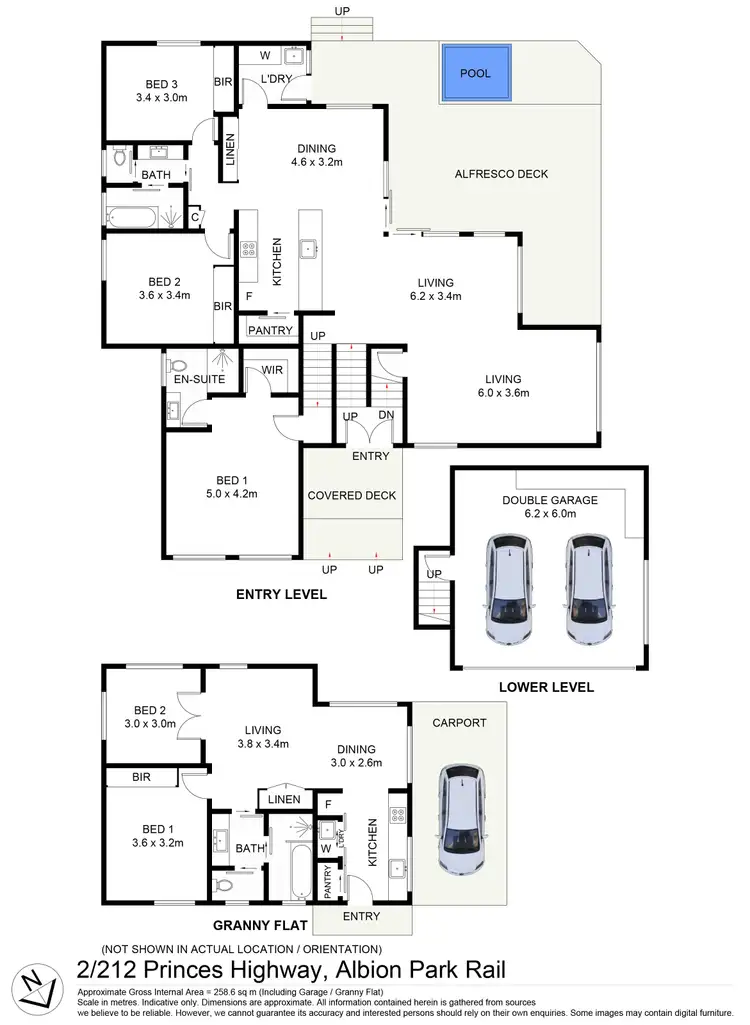 Floorplan of Homely house listing, 2/212 Princes Highway, Albion Park Rail NSW 2527