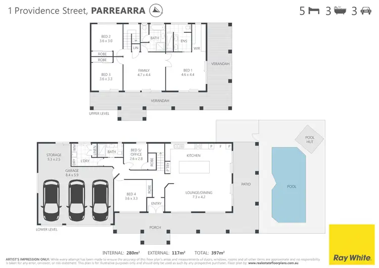 Floorplan of Homely house listing, 1 Providence Street, Kawana Island QLD 4575