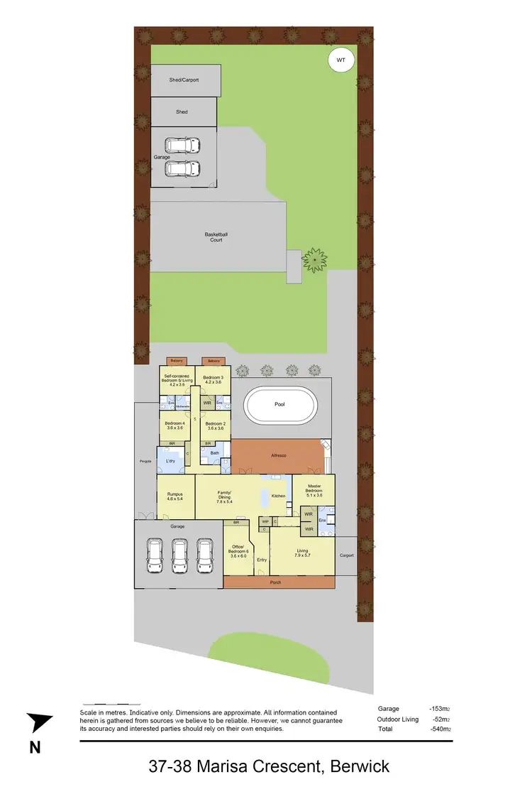 Floorplan of Homely house listing, 37-39 Marisa Crescent, Berwick VIC 3806