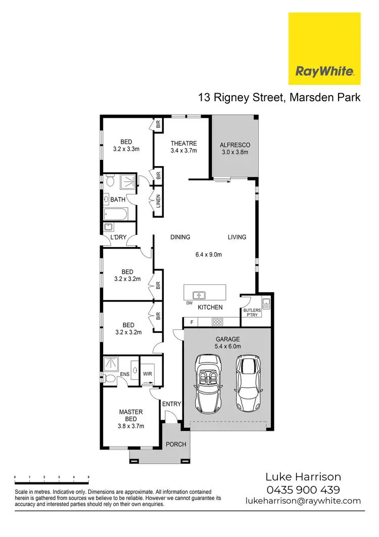 Floorplan of Homely house listing, 13 Rigney Street, Marsden Park NSW 2765
