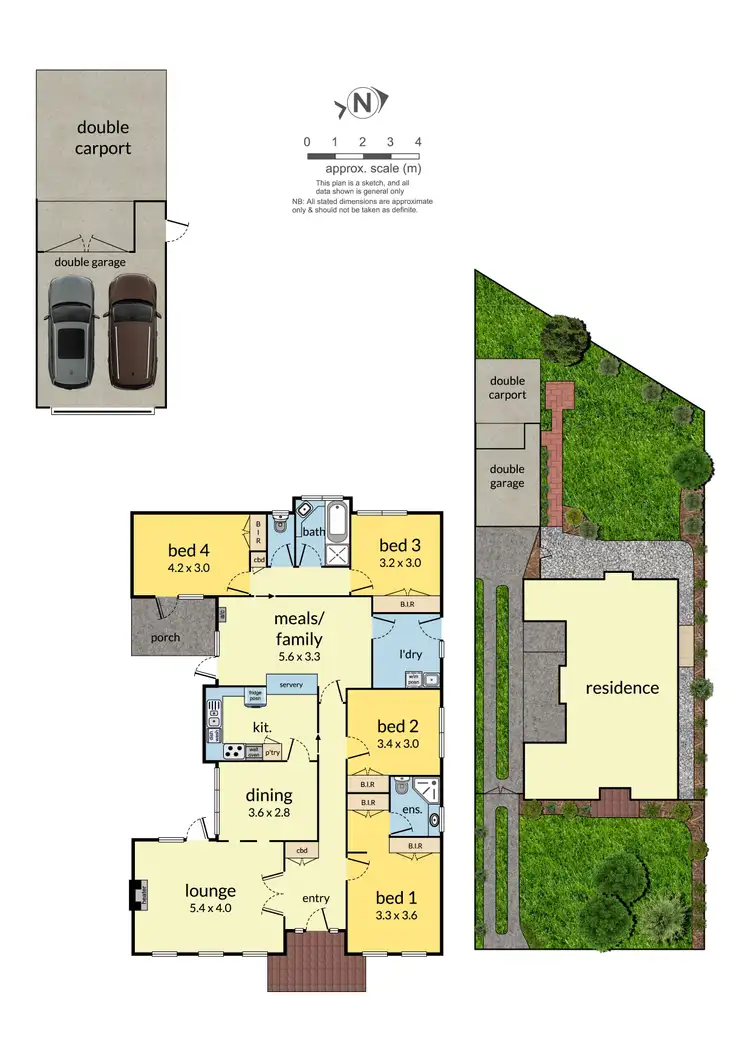 Floorplan of Homely house listing, 7 Diamond Avenue, Glen Waverley VIC 3150