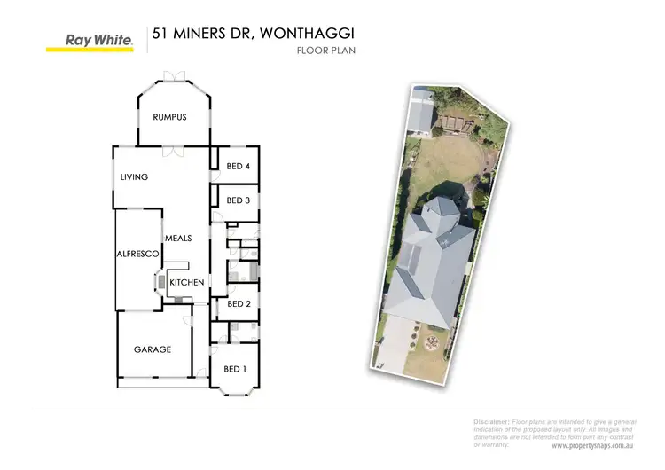 Floorplan of Homely house listing, 51 Miners Drive, Wonthaggi VIC 3995