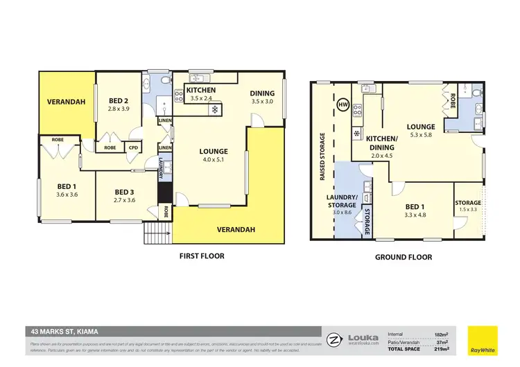 Floorplan of Homely house listing, 43 Marks Street, Kiama NSW 2533
