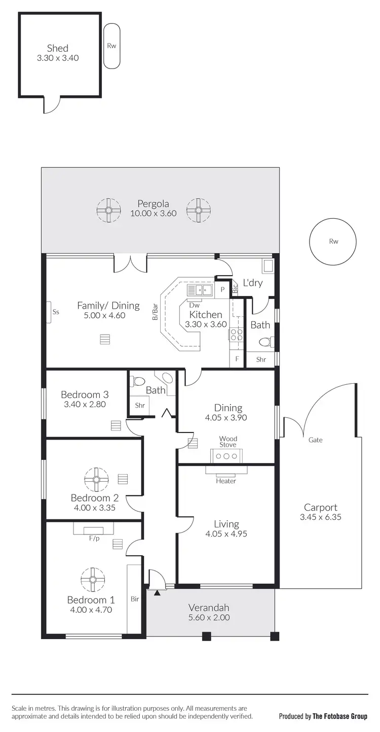 Floorplan of Homely house listing, 8 The Grove, Dulwich SA 5065