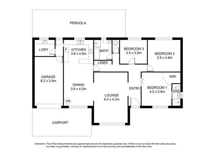 Floorplan of Homely house listing, 7 Badenoch Street, Mount Gambier SA 5290
