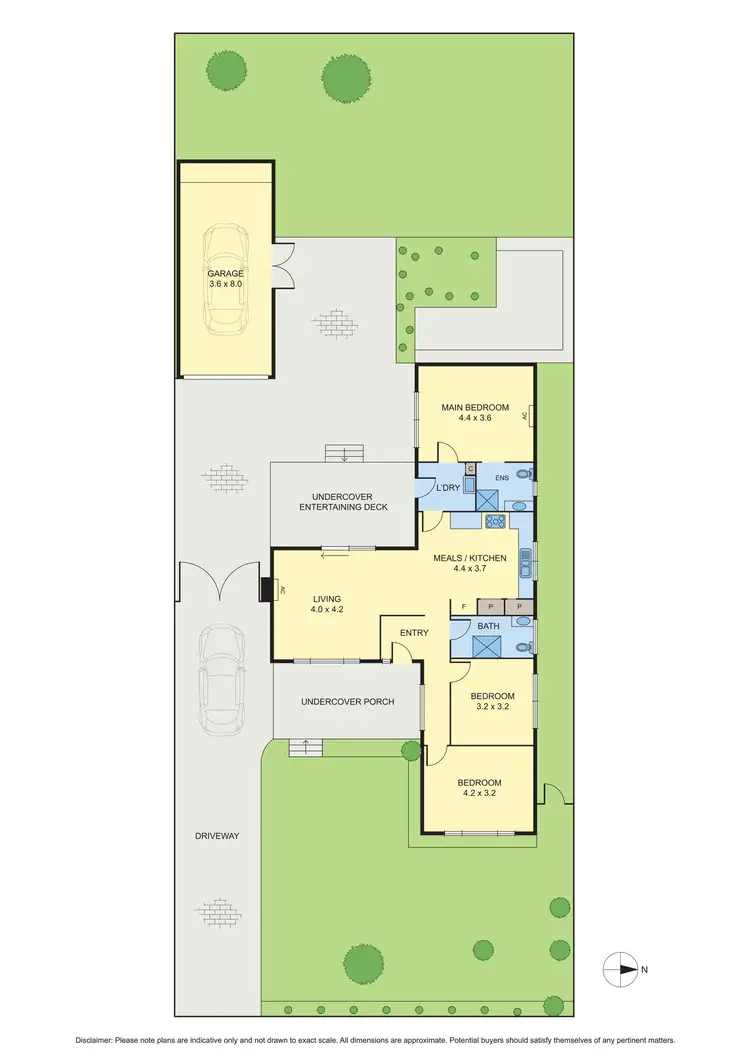 Floorplan of Homely house listing, 15 Allan Street, Fawkner VIC 3060