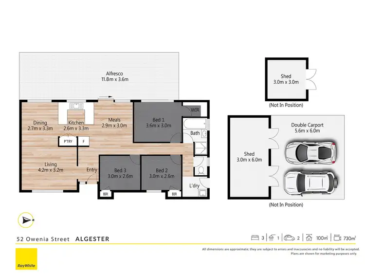 Floorplan of Homely house listing, 52 Owenia Street, Algester QLD 4115