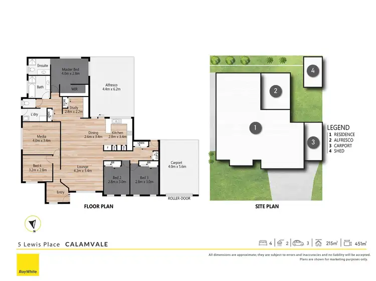 Floorplan of Homely house listing, 5 Lewis Place, Calamvale QLD 4116