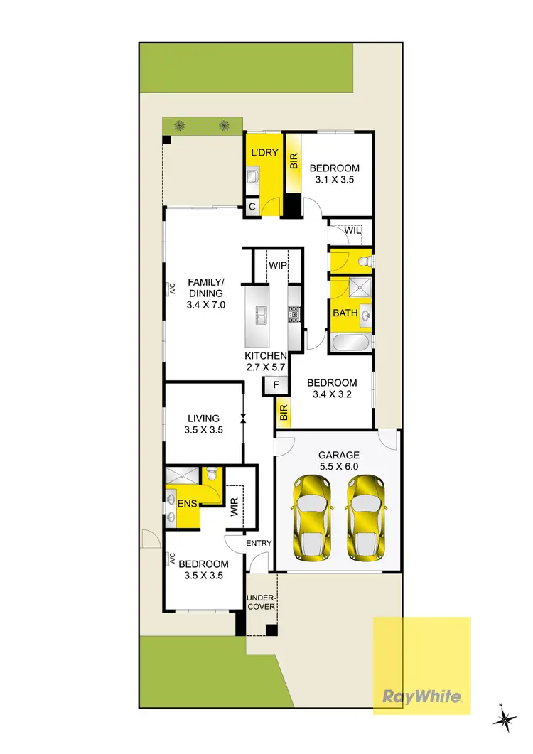 Floorplan of Homely house listing, 80 Barbra Drive, Charlemont VIC 3217