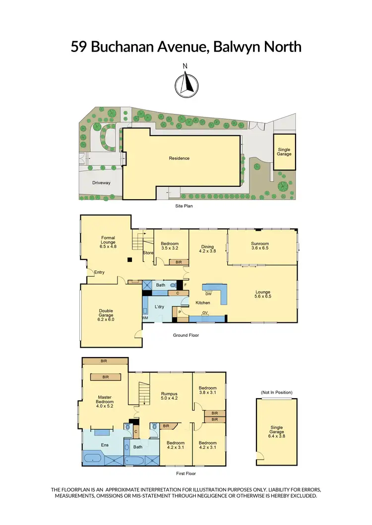 Floorplan of Homely house listing, 59 Buchanan Avenue, Balwyn North VIC 3104