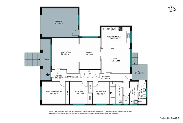 Floorplan of Homely house listing, 12 Uplands Place, Thomastown VIC 3074