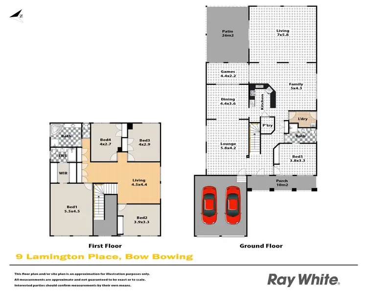 Floorplan of Homely house listing, 9 Lamington Place, Bow Bowing NSW 2566
