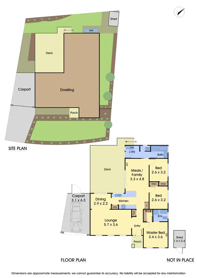 Floorplan of Homely house listing, 5 Bareena Avenue, Rowville VIC 3178