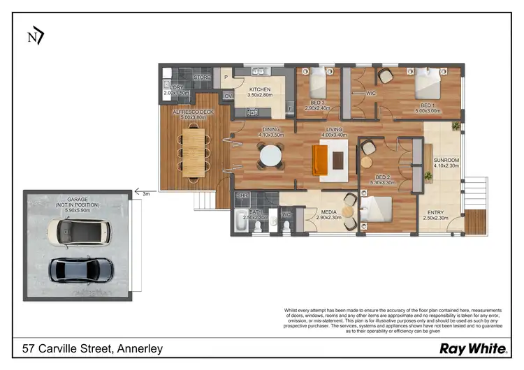 Floorplan of Homely house listing, 57 Carville Street, Annerley QLD 4103