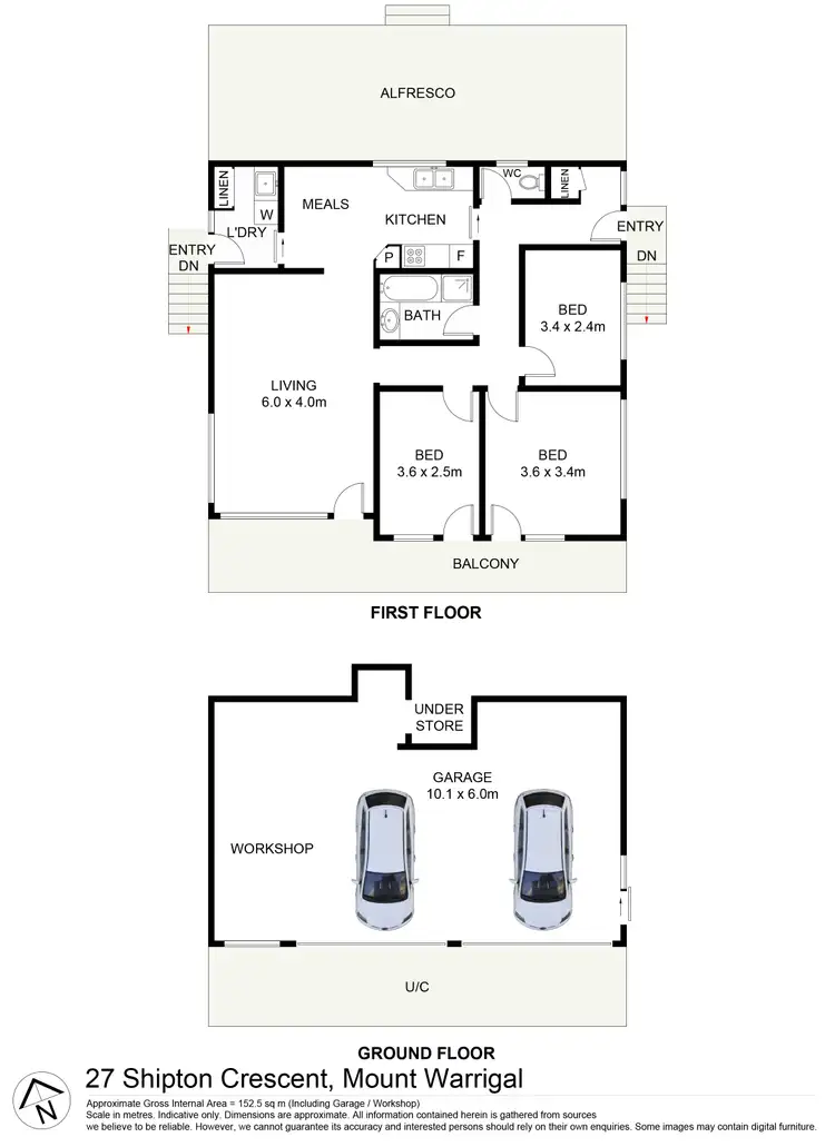 Floorplan of Homely house listing, 27 Shipton Crescent, Mount Warrigal NSW 2528