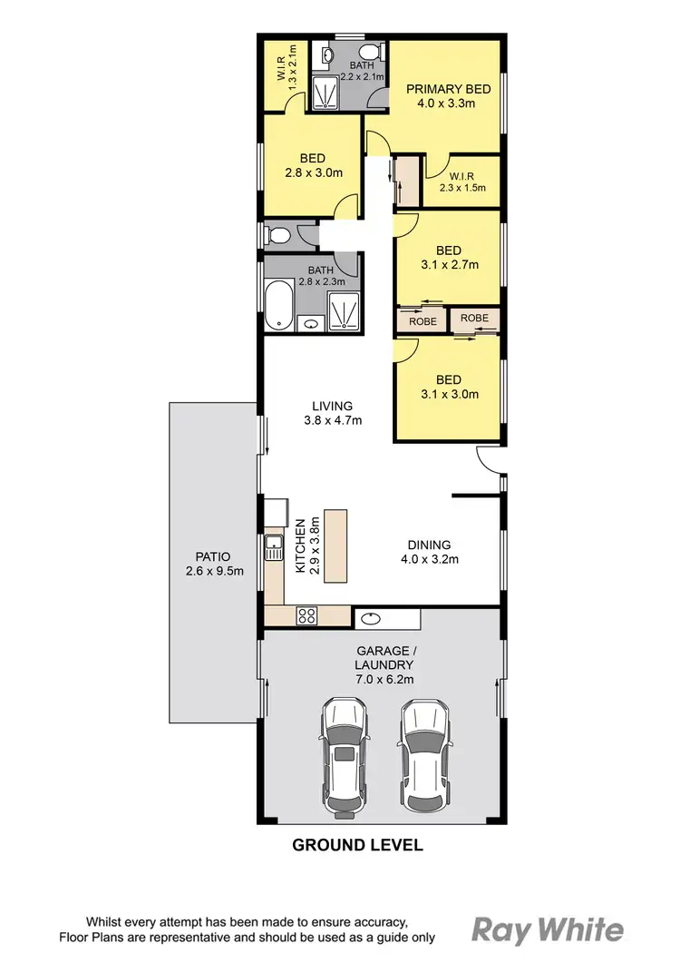 Floorplan of Homely house listing, 57 Gawler Crescent, Bracken Ridge QLD 4017