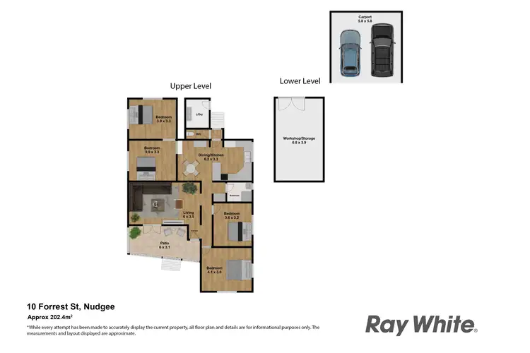 Floorplan of Homely house listing, 10 Forrest Street, Nudgee QLD 4014