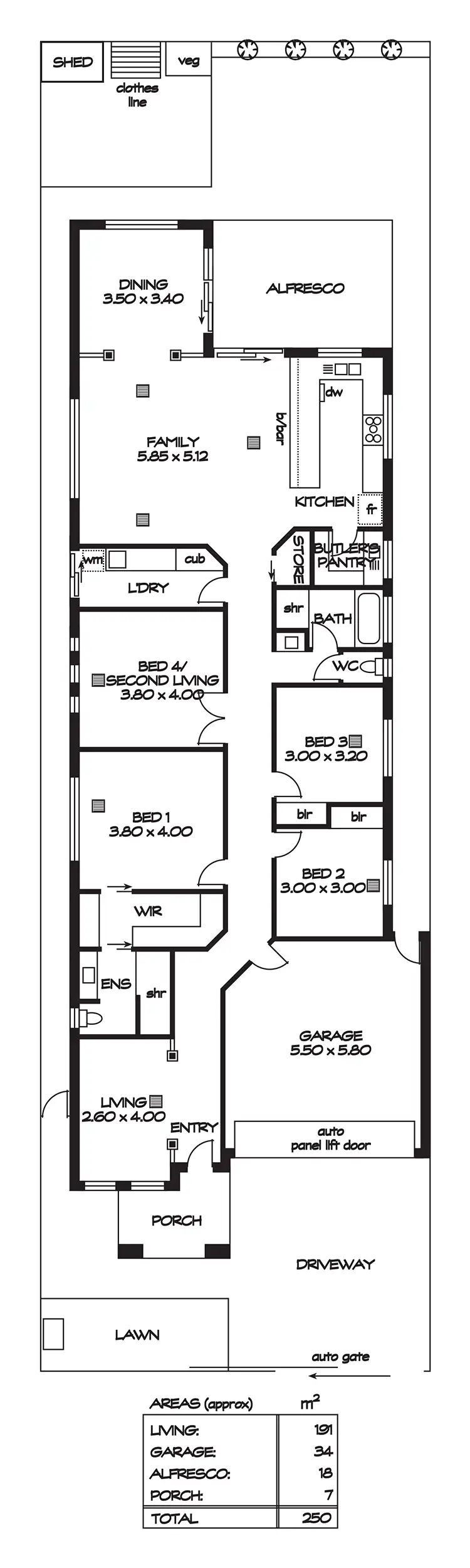 Floorplan of Homely house listing, 27A Redward Avenue, Greenacres SA 5086