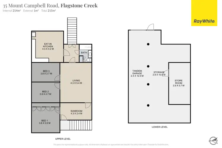 Floorplan of Homely house listing, 35 Mount Campbell Road, Flagstone Creek QLD 4344