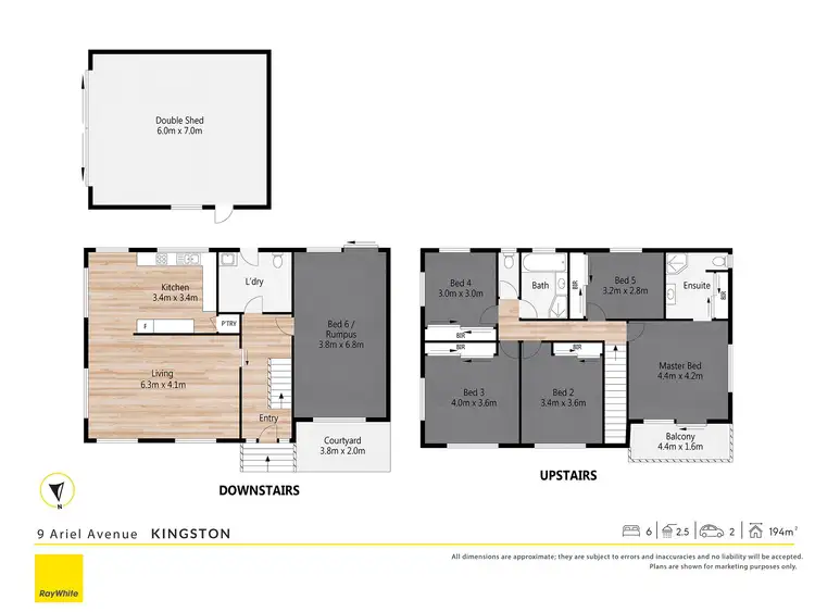 Floorplan of Homely house listing, 9 Ariel Avenue, Kingston QLD 4114