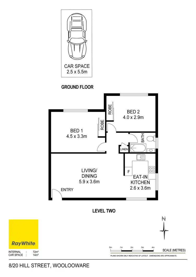 Floorplan of Homely apartment listing, 8/20 Hill Street, Woolooware NSW 2230