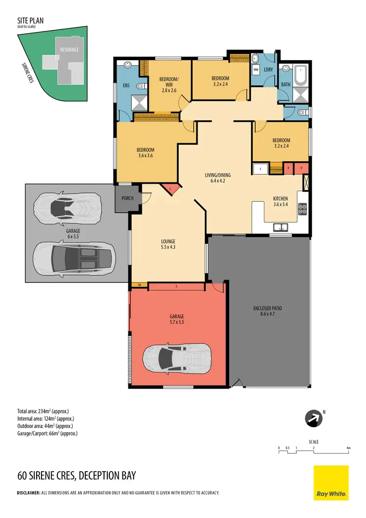 Floorplan of Homely house listing, 60 Sirene Crescent, Deception Bay QLD 4508