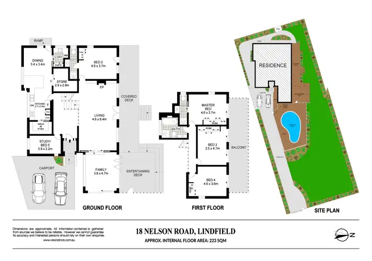 Floorplan of Homely house listing, 18 Nelson Road, Lindfield NSW 2070