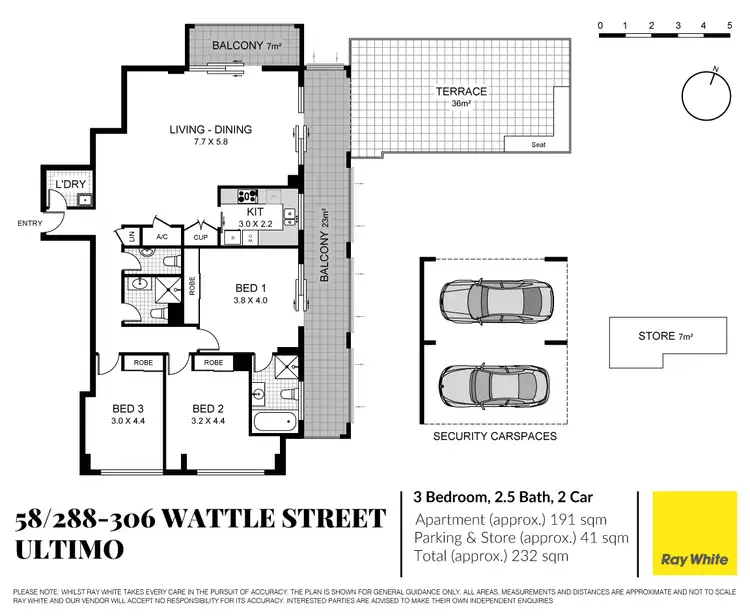 Floorplan of Homely apartment listing, 26/288 Wattle Street, Ultimo NSW 2007