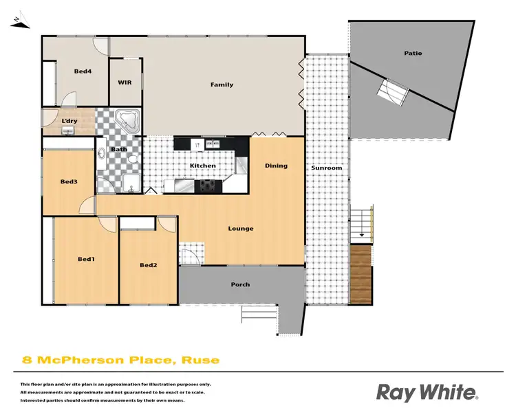 Floorplan of Homely house listing, 8 McPherson Place, Ruse NSW 2560