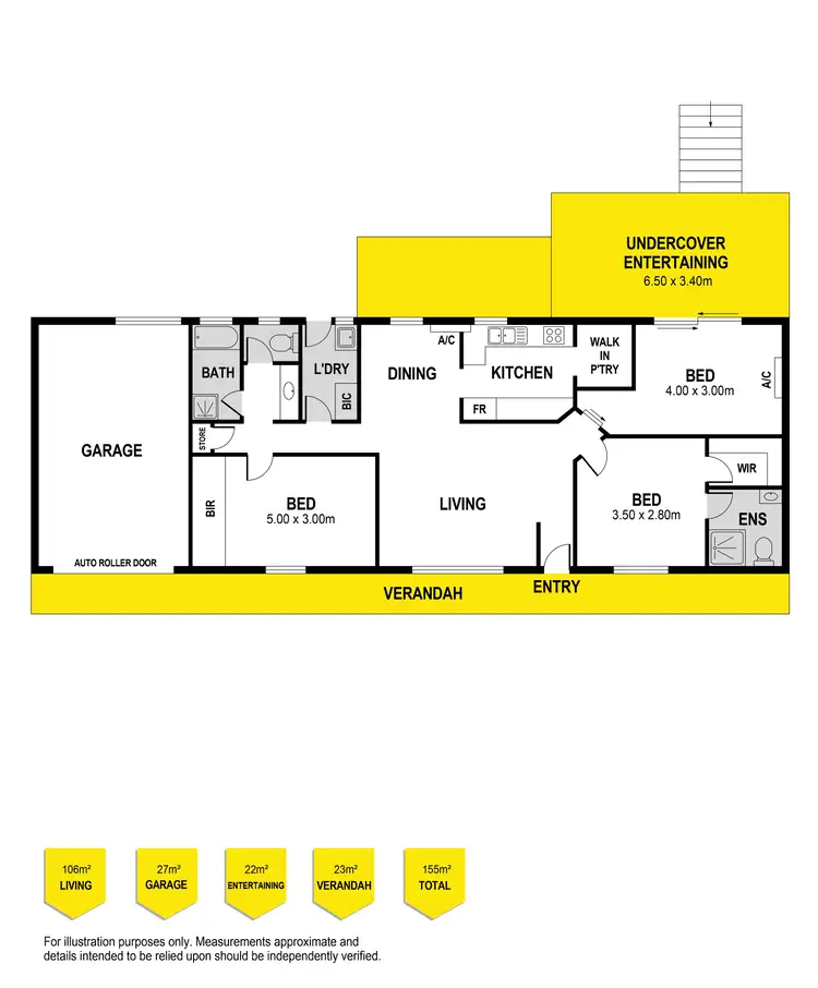 Floorplan of Homely house listing, 3 Rymill Avenue, Encounter Bay SA 5211