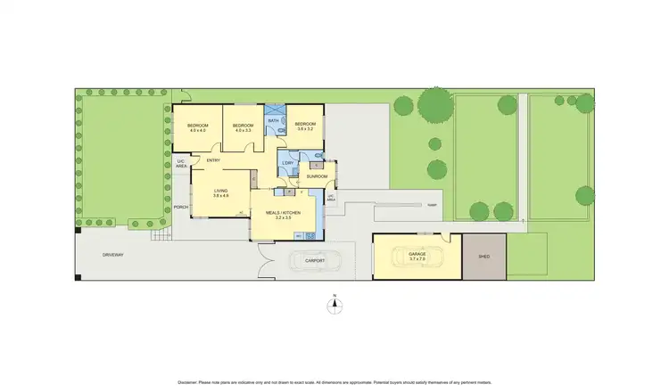 Floorplan of Homely house listing, 228 McBryde Street, Fawkner VIC 3060
