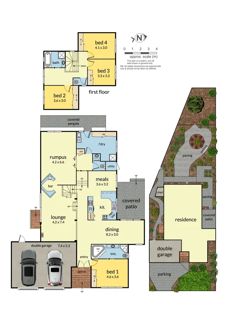 Floorplan of Homely house listing, 18 Hartland Road, Vermont South VIC 3133