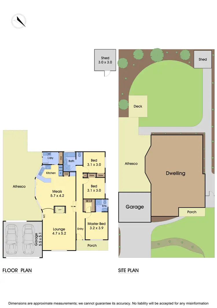 Floorplan of Homely house listing, 5 Carbon Crescent, Mill Park VIC 3082