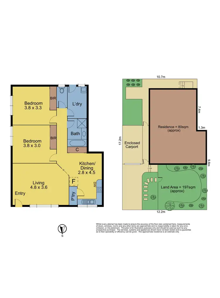 Floorplan of Homely unit listing, 2A Husband Road, Forest Hill VIC 3131