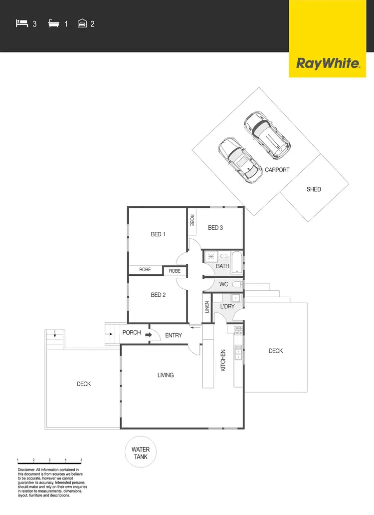 Floorplan of Homely house listing, 2 Hodges Street, Higgins ACT 2615