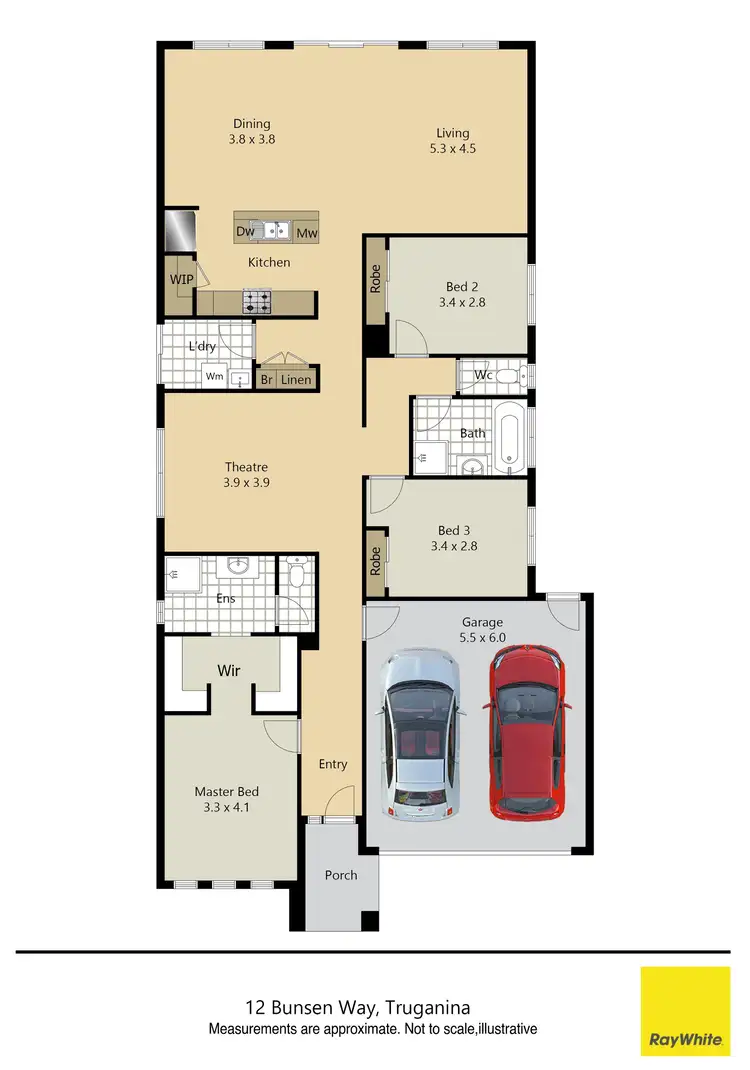 Floorplan of Homely house listing, 12 Bunsen Way, Truganina VIC 3029